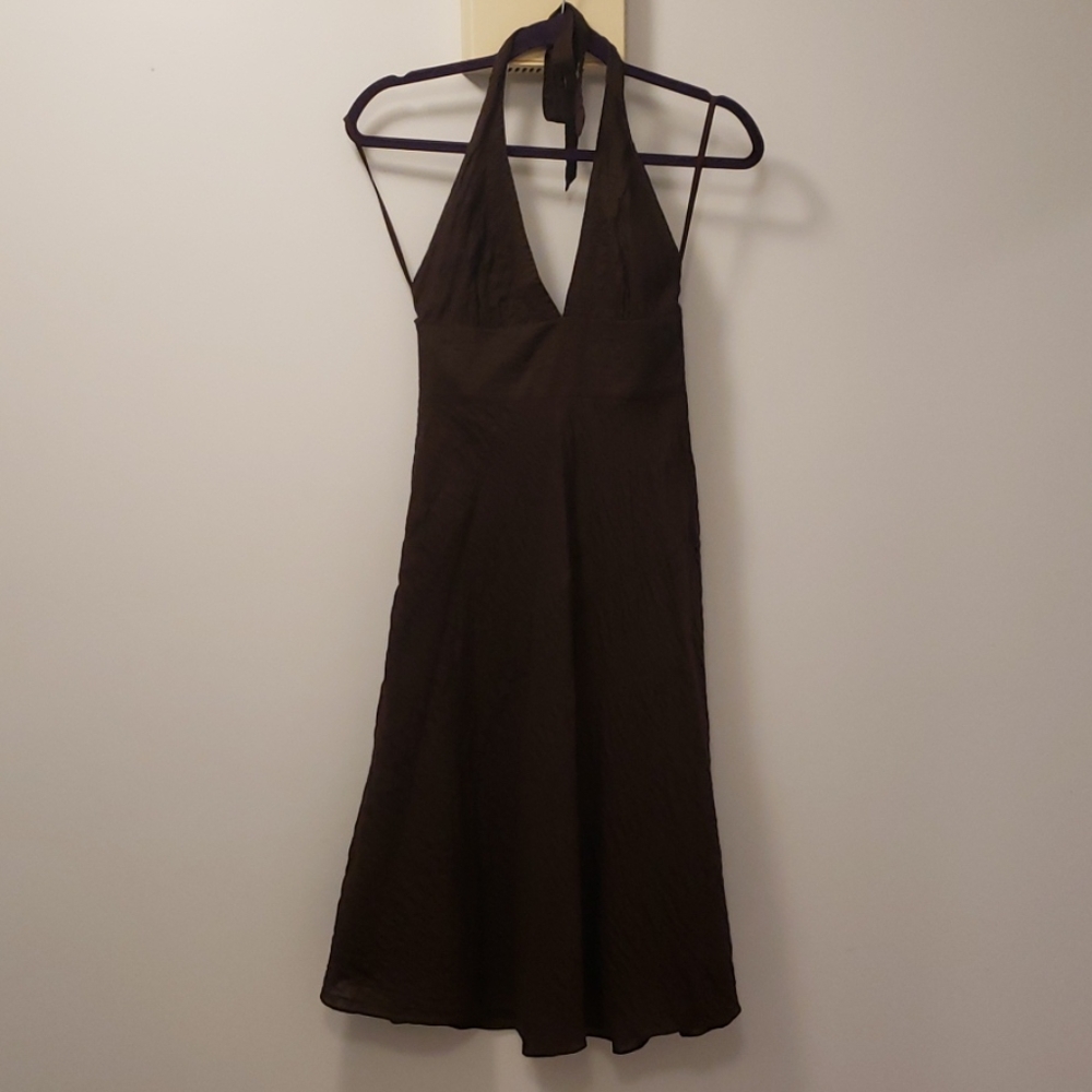 J.Crew ballet length halter dress